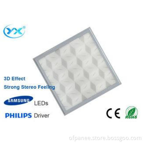 CRI 75 IP60 Office Cool White LED Panel Light With OSRAM Sa